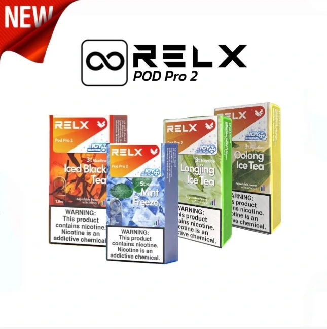 RELX電子煙煙彈 | 悅刻六代煙彈 | 1.9ml*3Pod｜通用5、6代主機